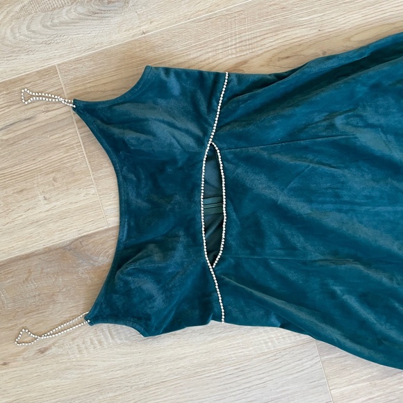 NWOT lulus emerald gown - Picture 2 of 4